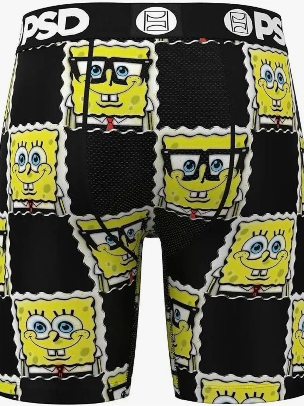 PSD Black SpongeBob Graphic Men’s Bike Shorts